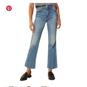 Amo Denim-high rise kick crop Size 30